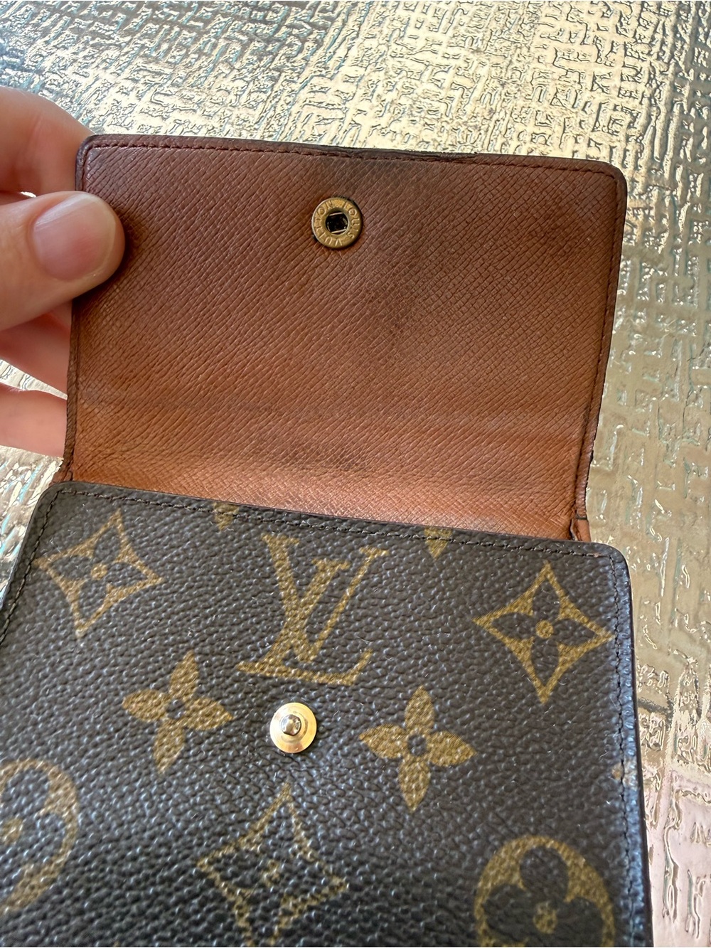Louis Vuitton Monogram Compact Card wallet Holder in Brown - Picture 3 of 16